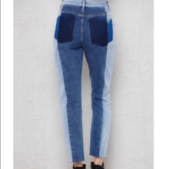 PacSun Two Toned Mom Jeans - Picture 2 of 4